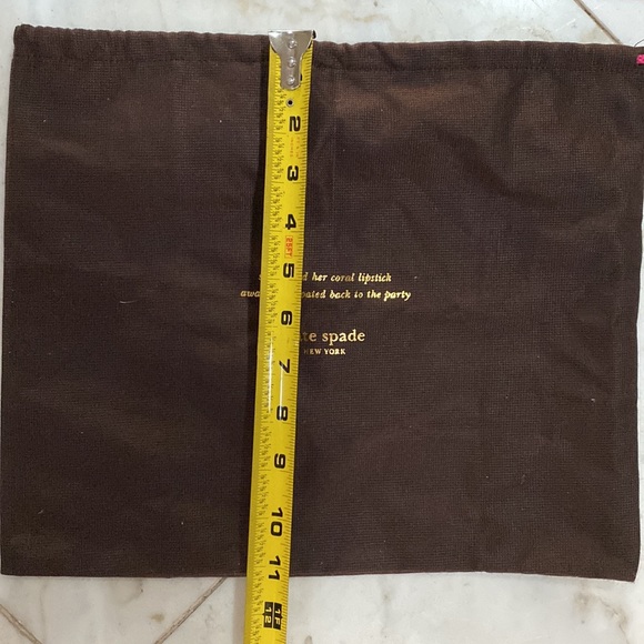 3 drawstring dust bags Tory Burch Stuart Weitzman Kate Spade for shoes purse - Picture 12 of 15